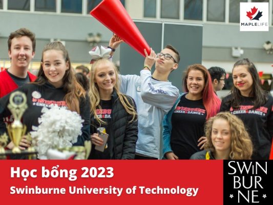 học bổng 2023 Swinburne University of Technology